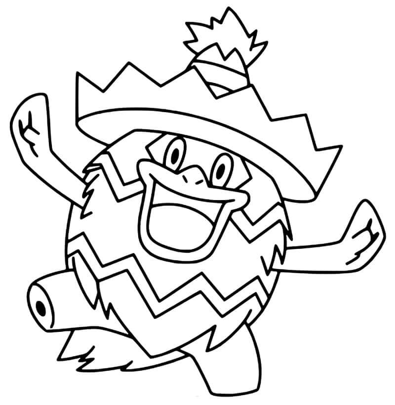 Dibujo de Ludicolo para Colorear