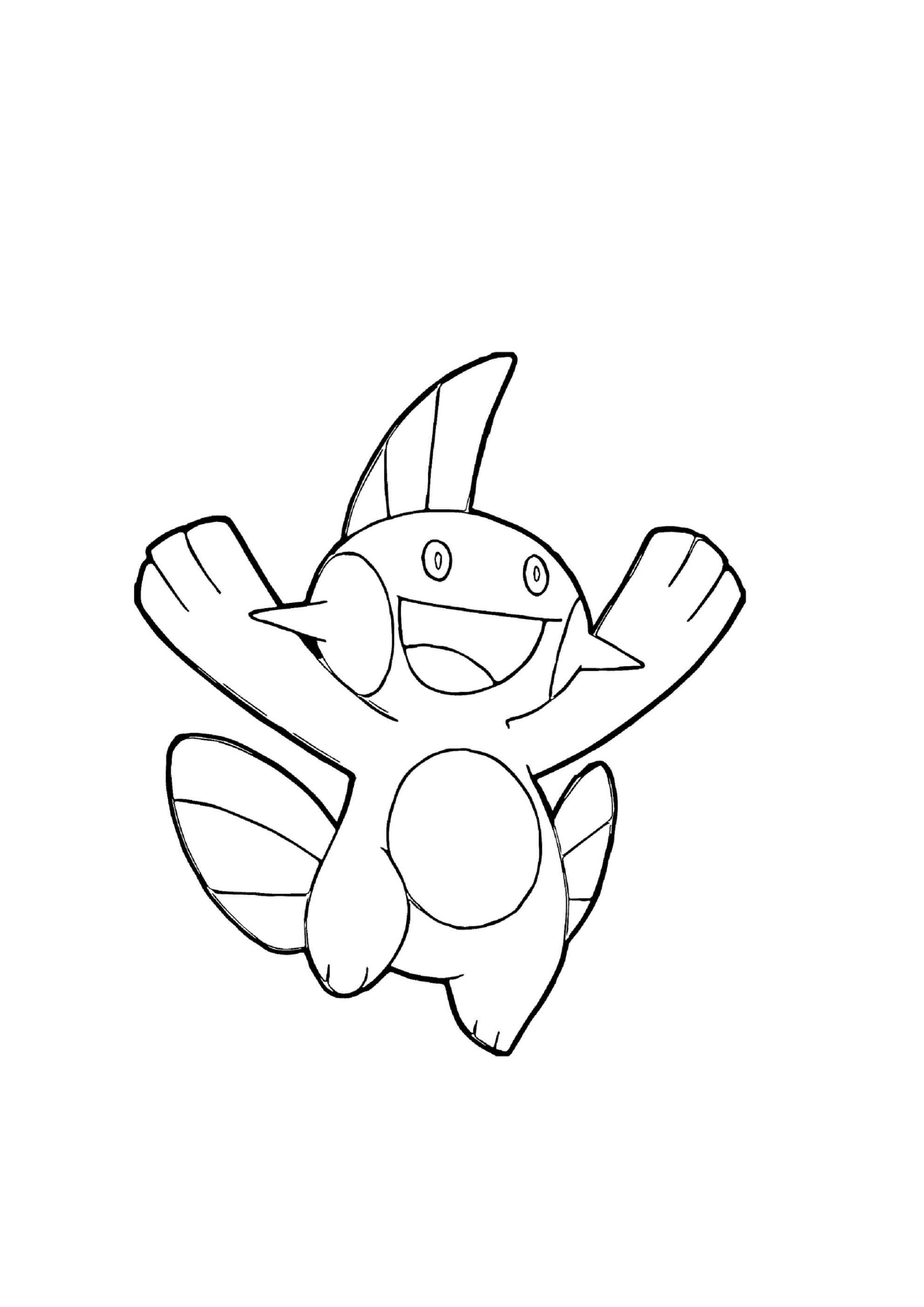 Dibujo de Marshtomp Scaled para Colorear