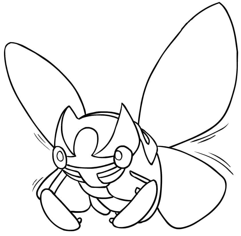 Dibujo de Ninjask para Colorear