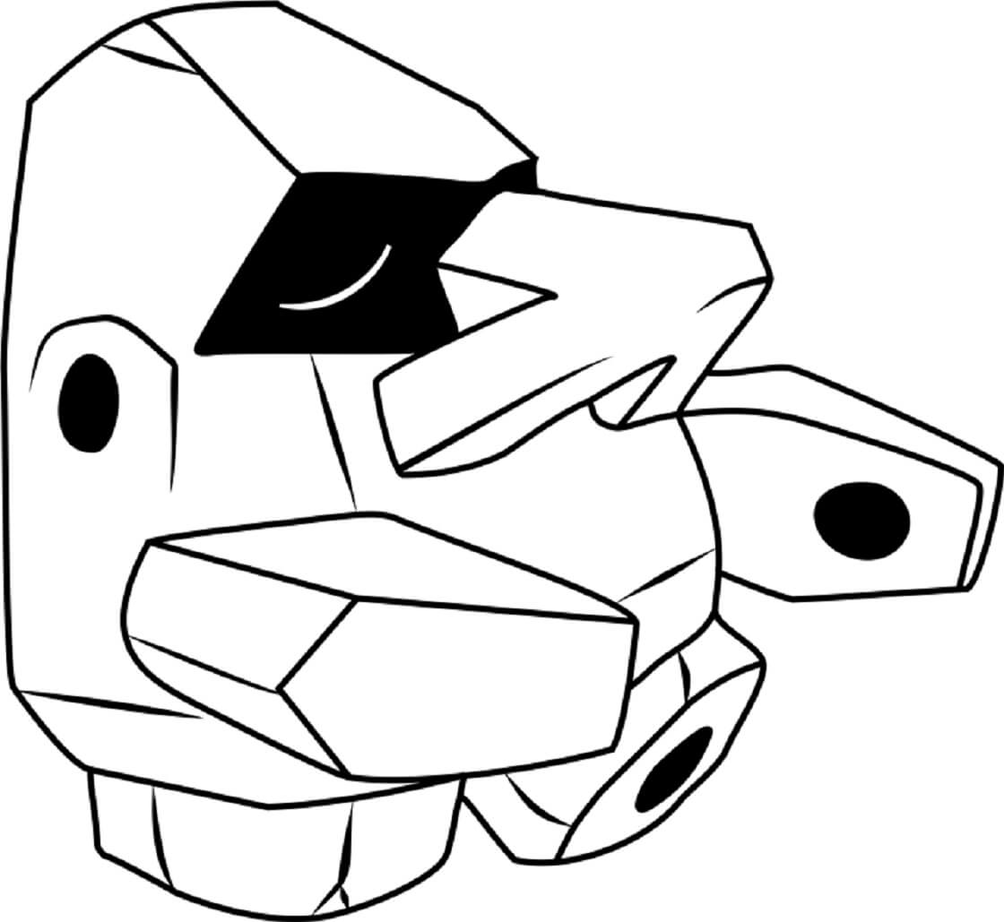 Dibujo de Nosepass para Colorear
