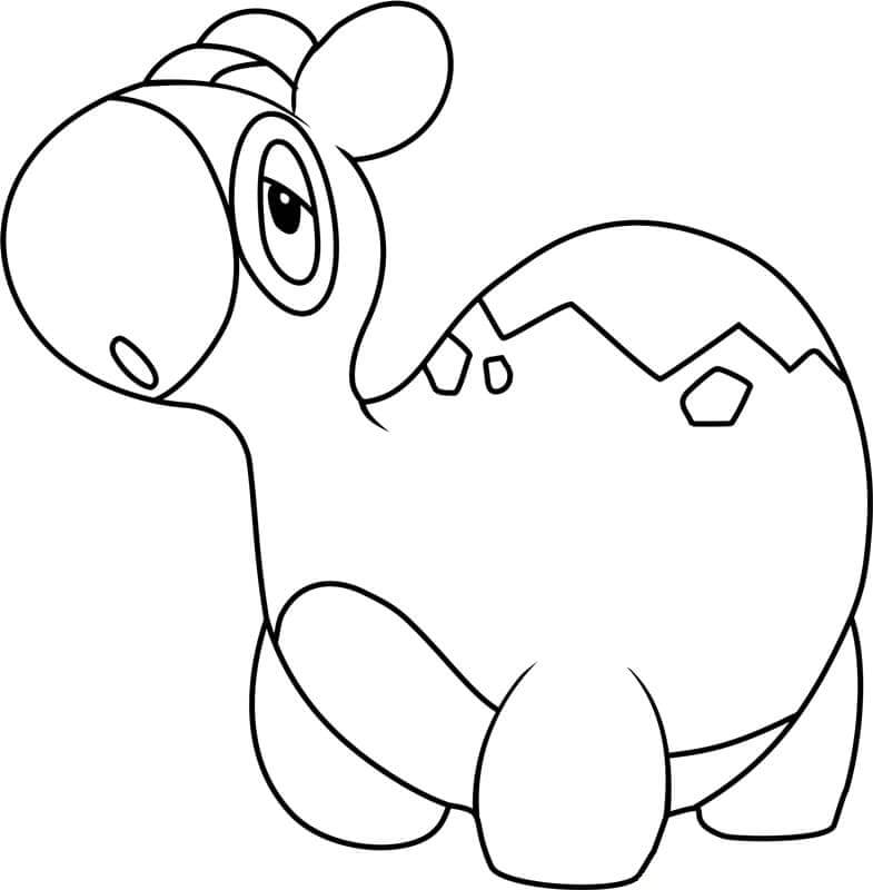 Dibujo de Numel para Colorear