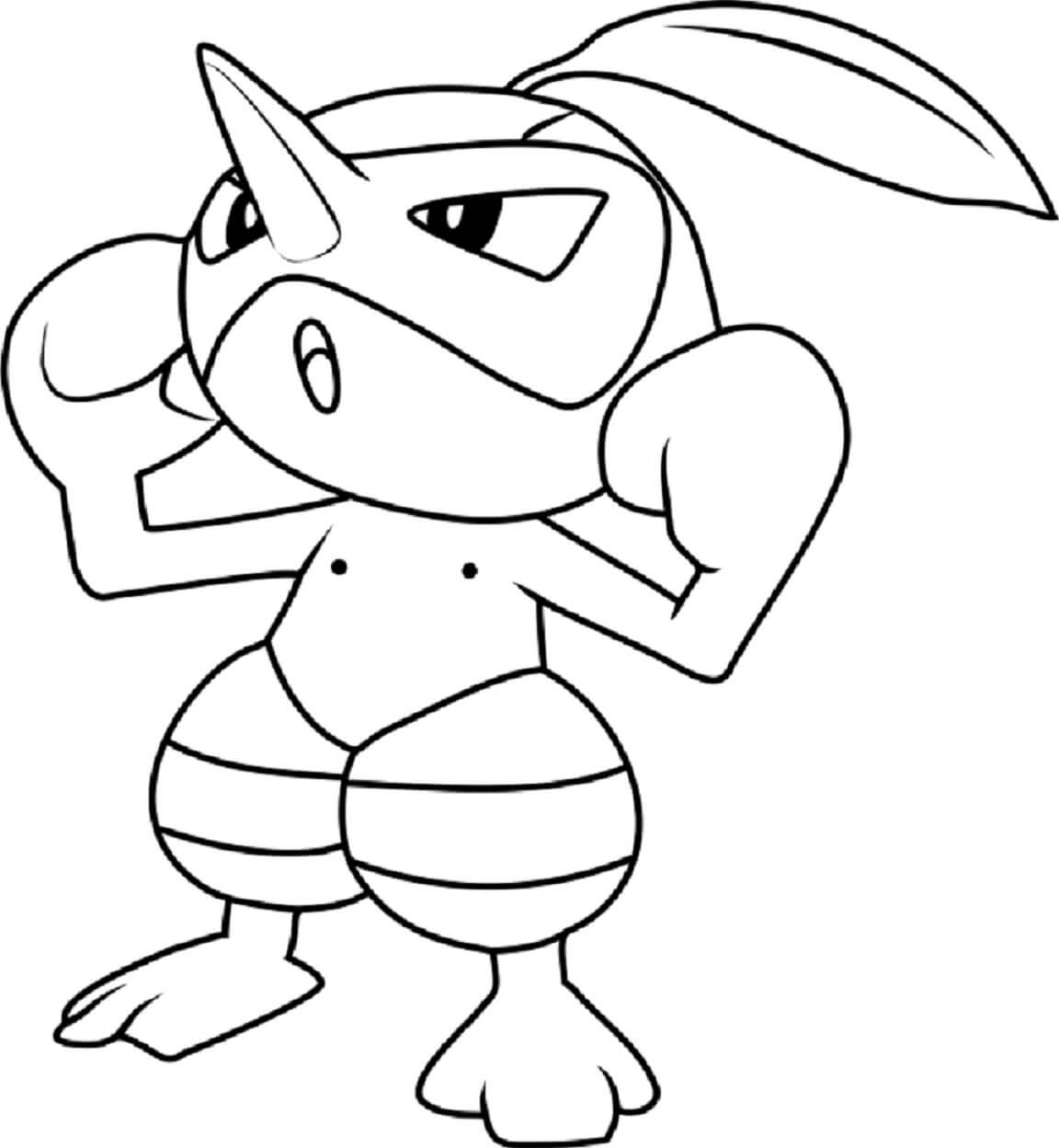 Dibujo de Nuzleaf para Colorear