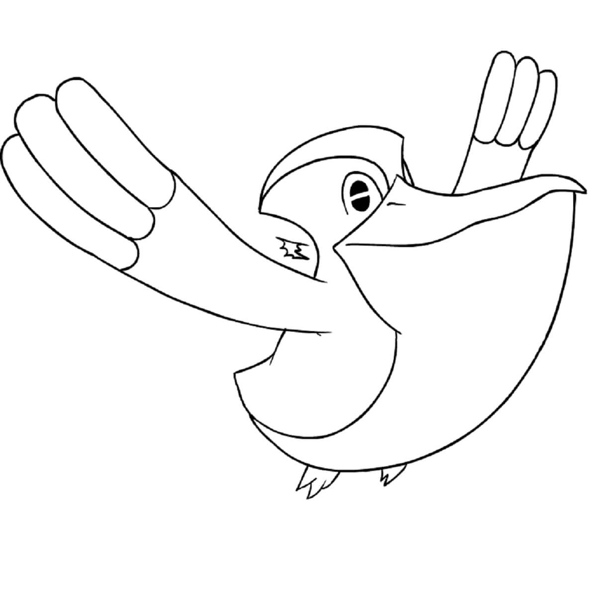 Dibujo de Pelipper para Colorear