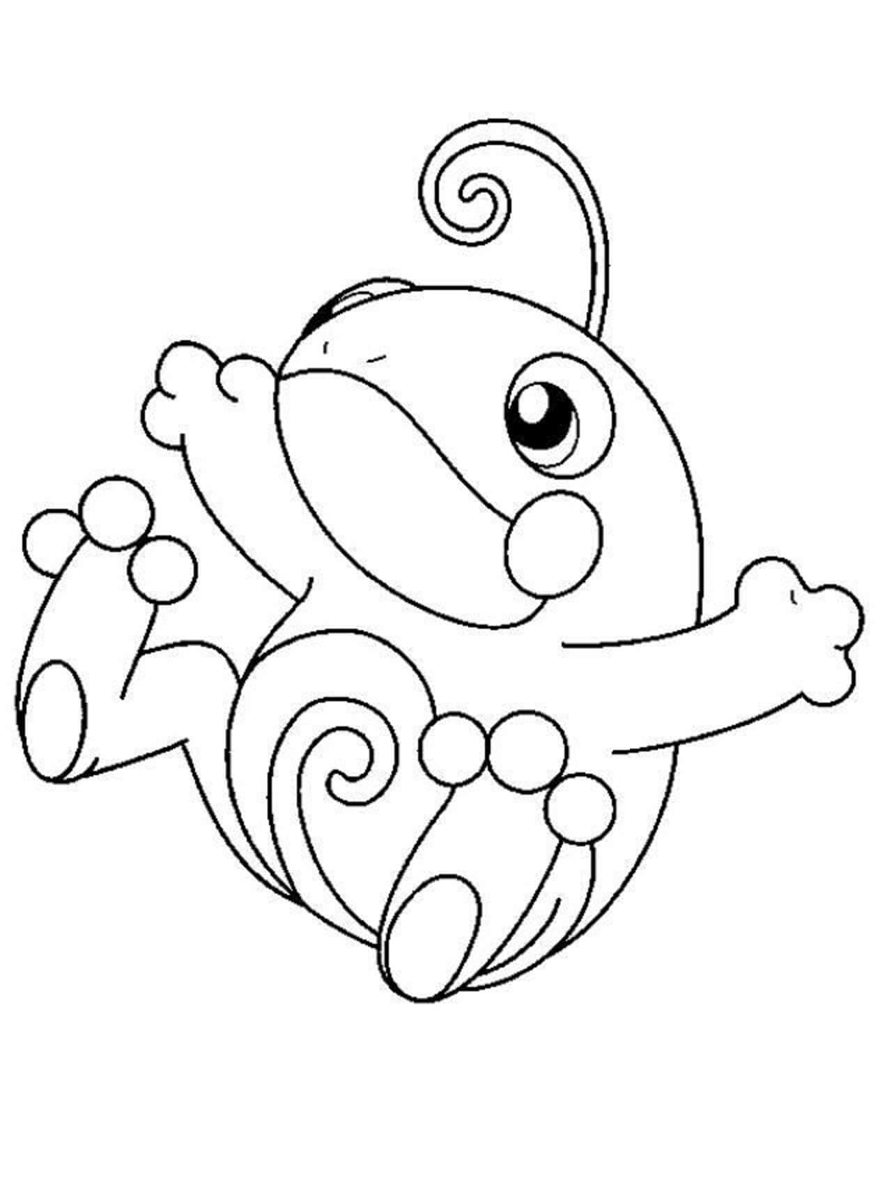 Dibujo de Politoed en Pokémon para Colorear