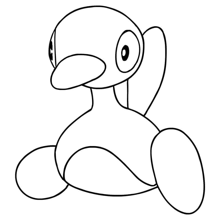 Dibujo de Porygon2 en Pokémon para Colorear