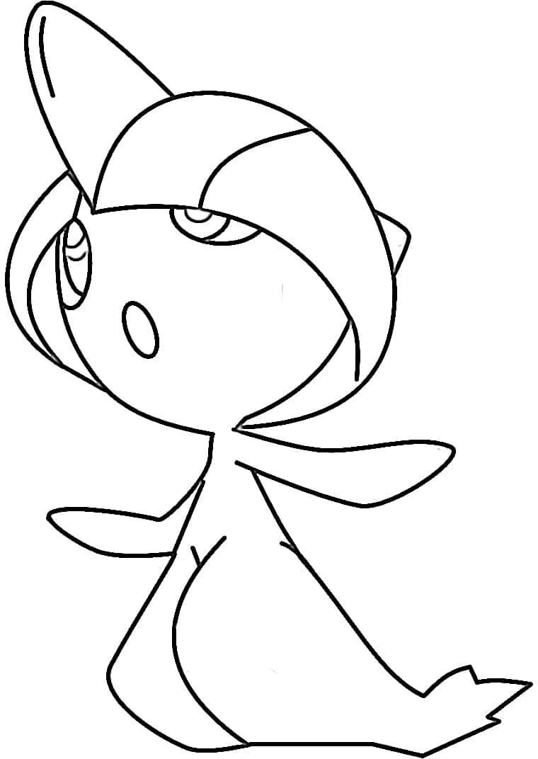 Dibujo de Ralts para Colorear