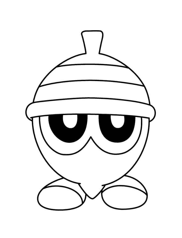Dibujo de Seedot para Colorear