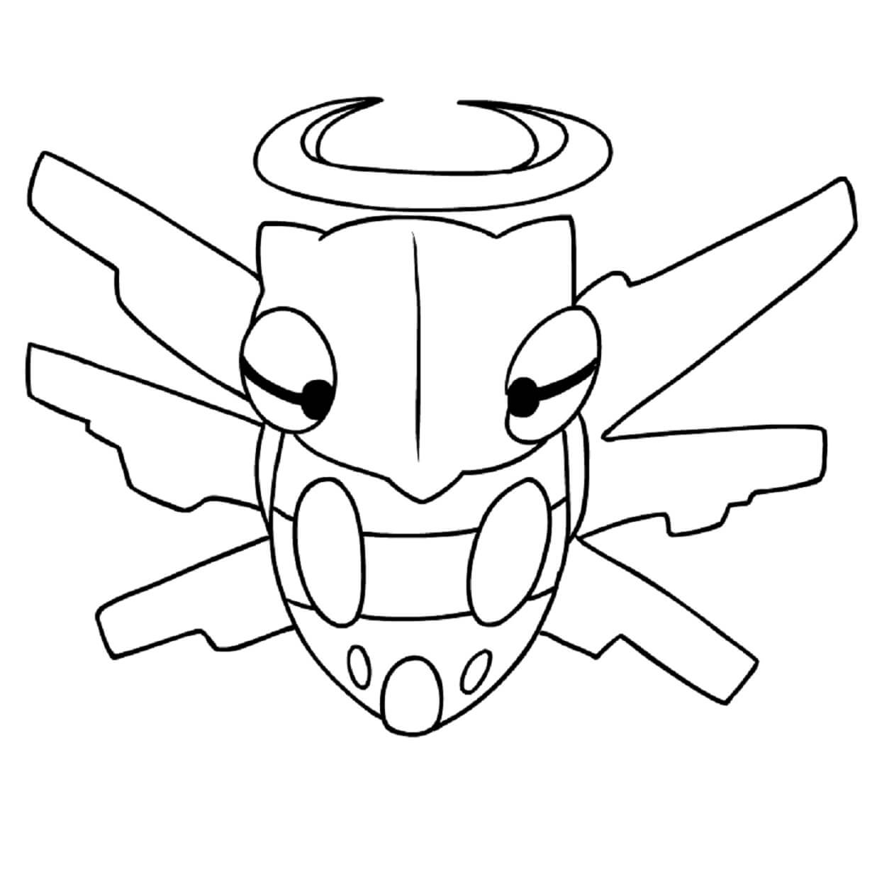 Dibujo de Shedinja para Colorear