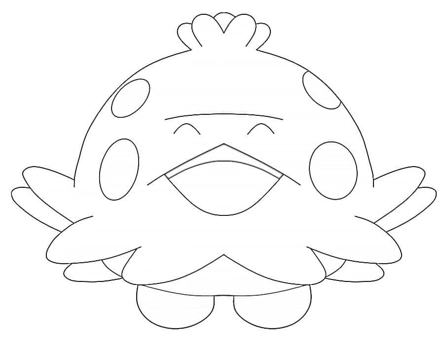 Dibujo de Shroomish para Colorear