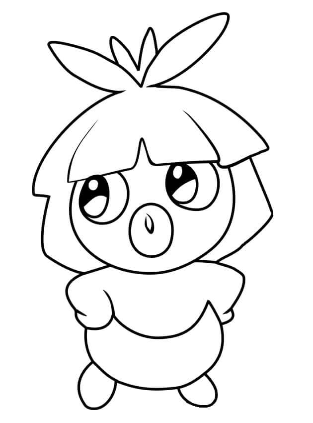 Dibujo de Smoochum en Pokémon para Colorear