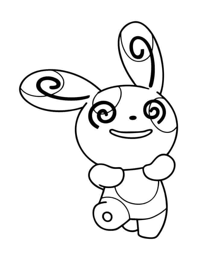 Dibujo de Spinda para Colorear
