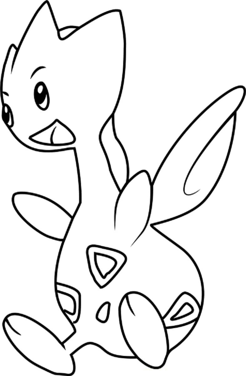 Dibujo de Togetic en Pokémon para Colorear