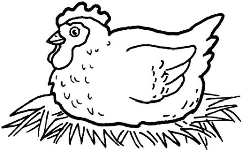 Dibujo de Incubadora para Colorear