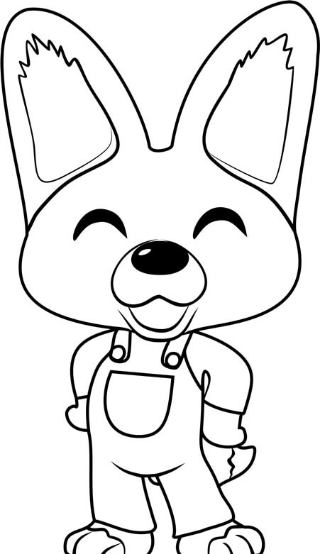 Dibujo de Divertido Eddy para Colorear