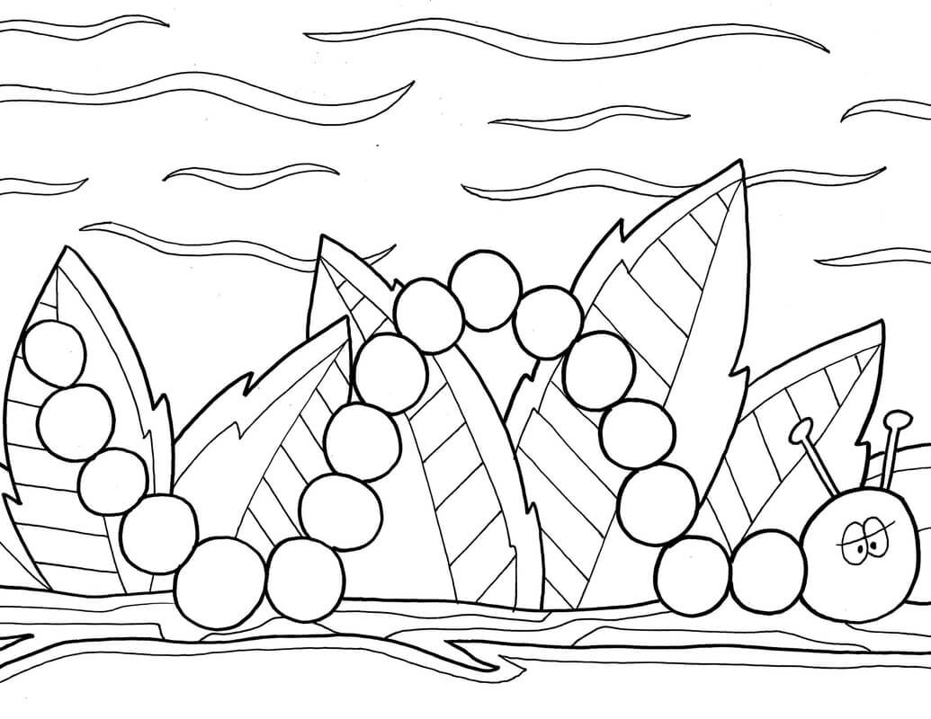 Dibujo de Buena Primavera para Colorear