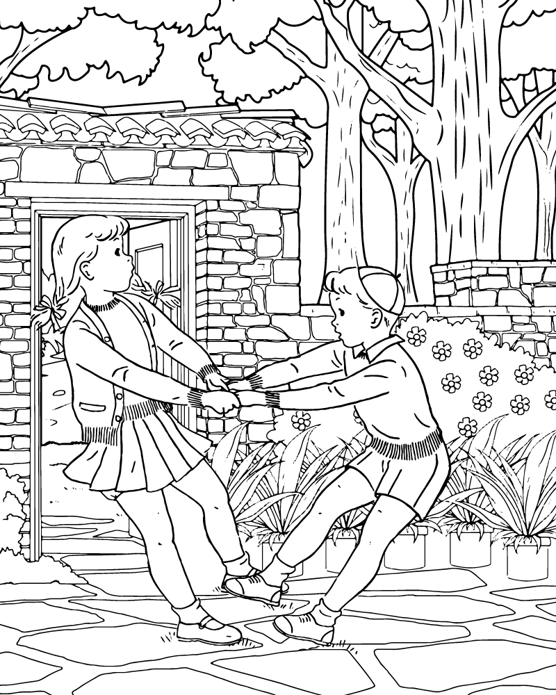 Dibujo de Spring Celebration Coloring Page para Colorear