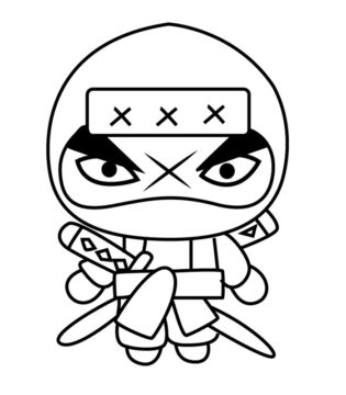 Dibujo de Tobe para Colorear