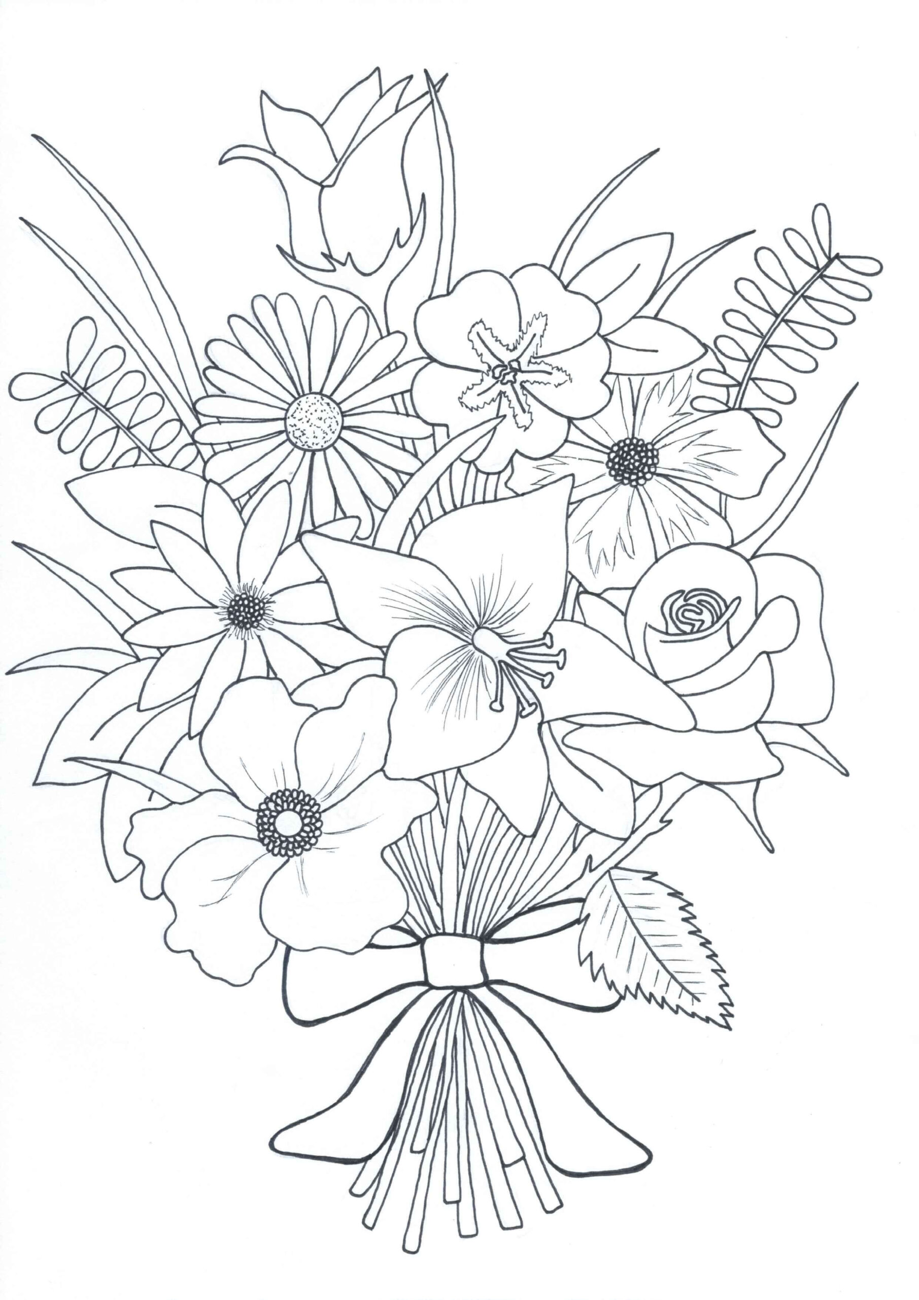 Dibujo de Gran Ramo Scaled para Colorear