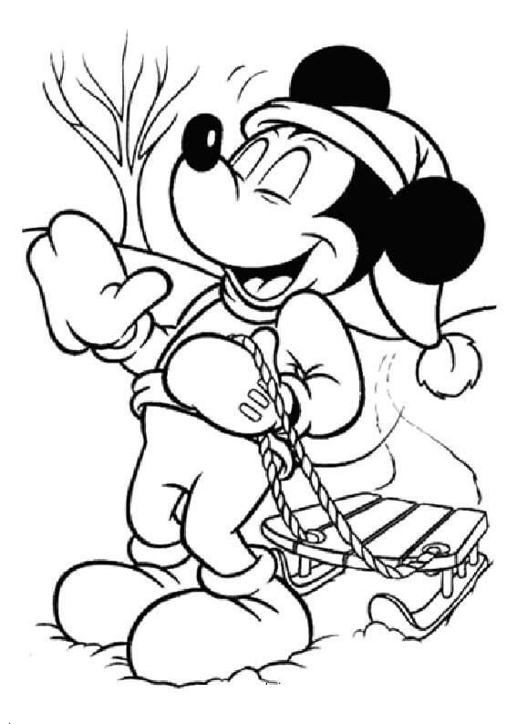 Dibujo de Animadora Minnie Mouse para Colorear