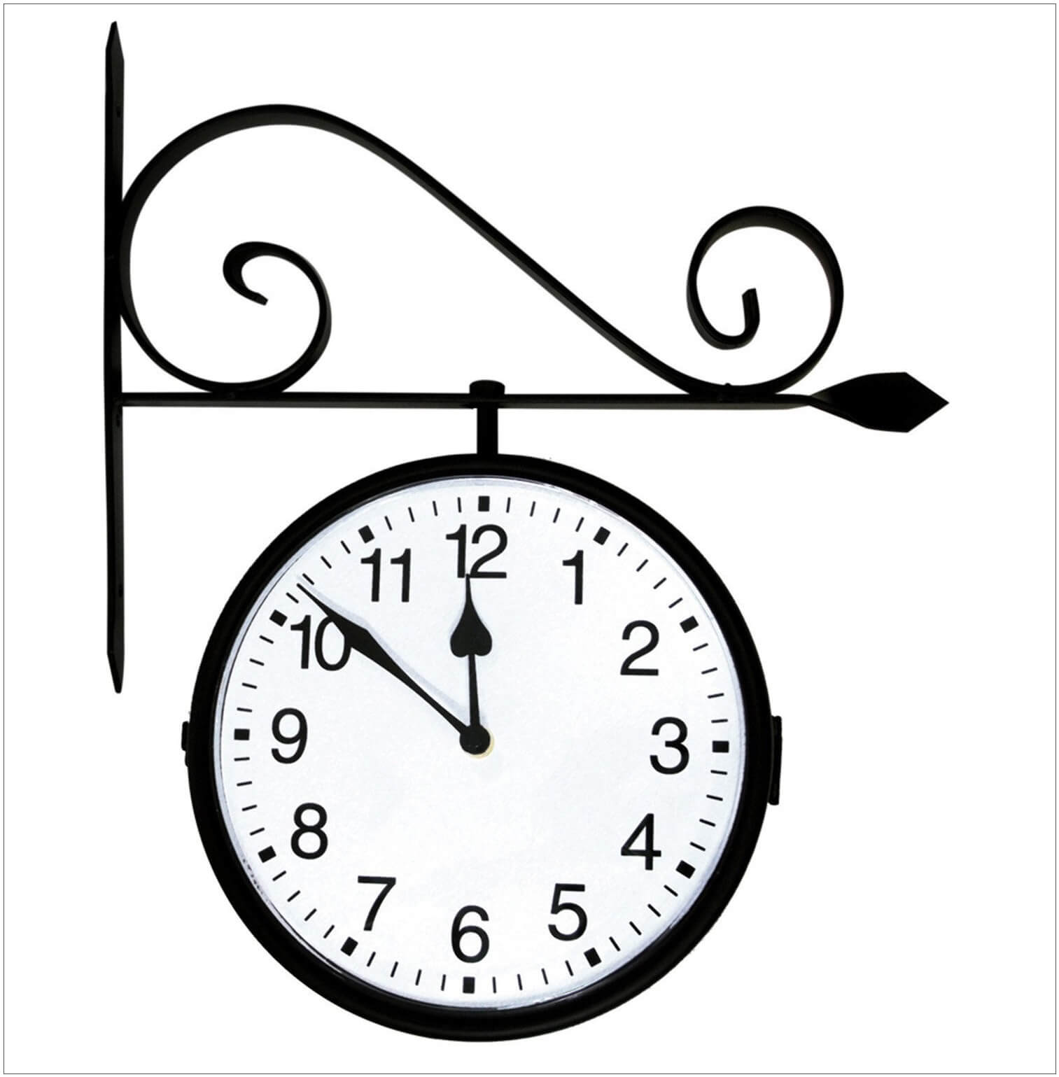 Dibujo de Reloj Colgante para Colorear