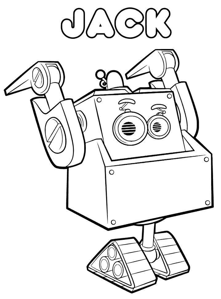Dibujo de Jack para Colorear