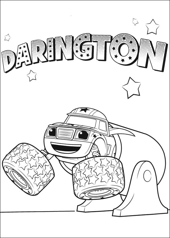 Dibujo de Darington Divertido para Colorear