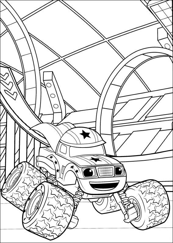 Dibujo de Darington Divirtiendose para Colorear