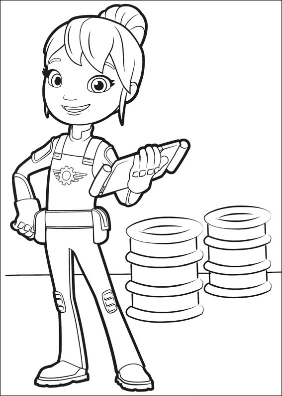 Dibujo de Feliz Gabby para Colorear