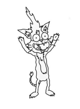 Dibujo de Squanchy para Colorear