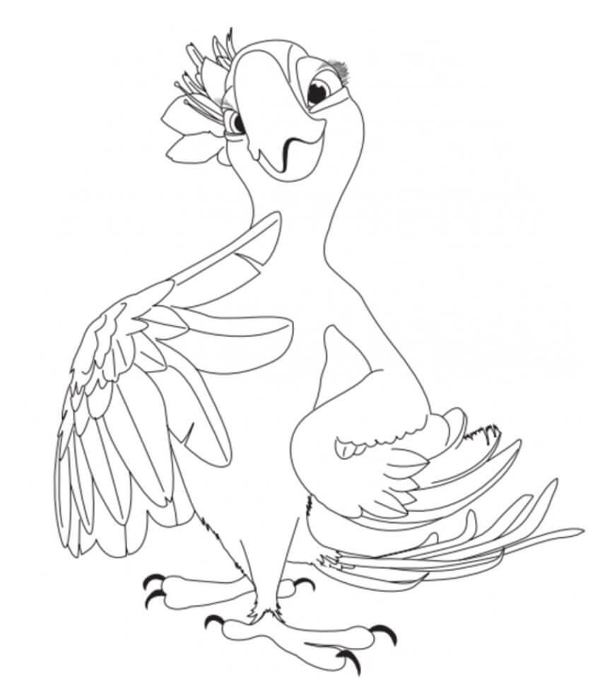Dibujo de Jewel para Colorear