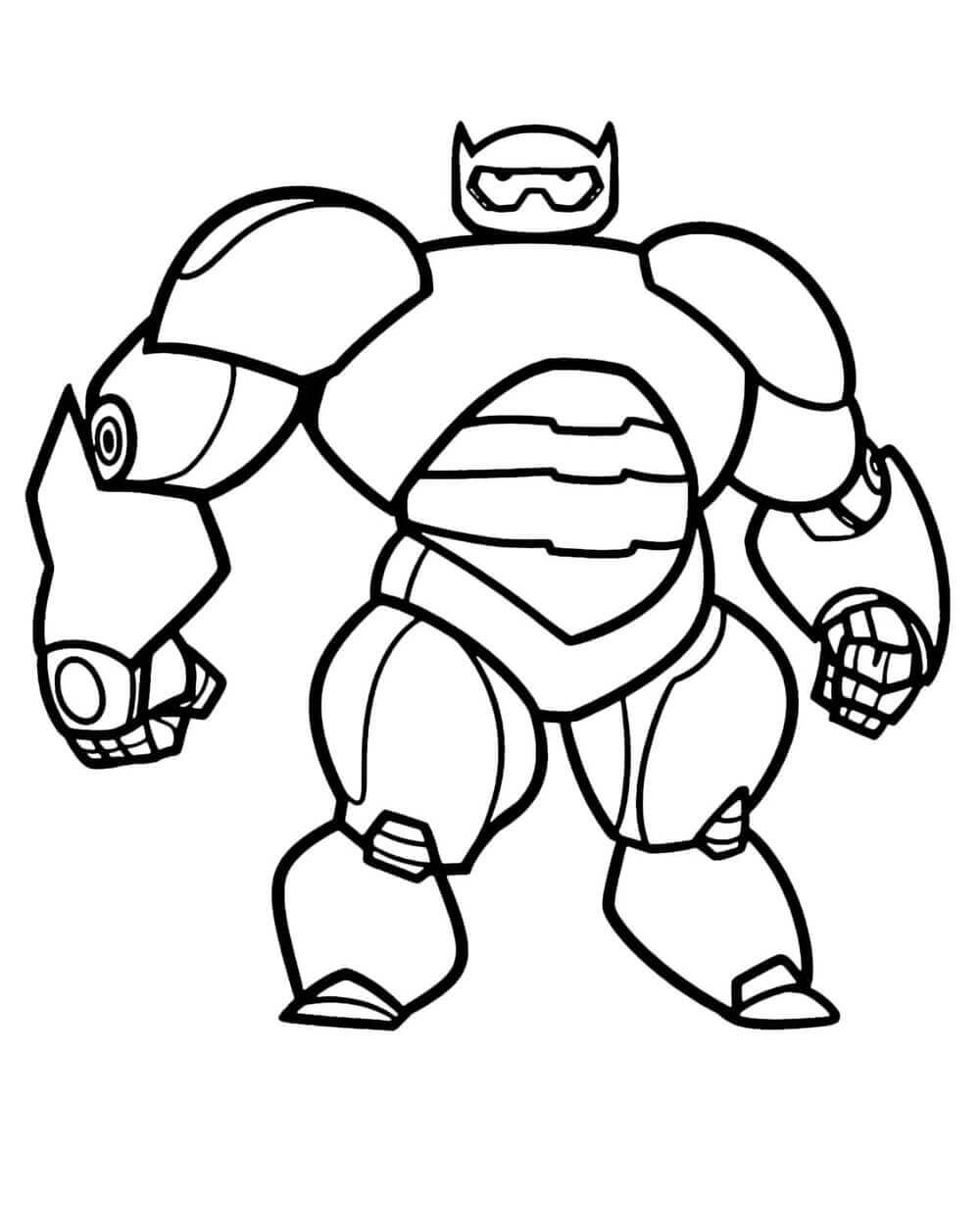 Dibujo de Robot de próxima generación para Colorear