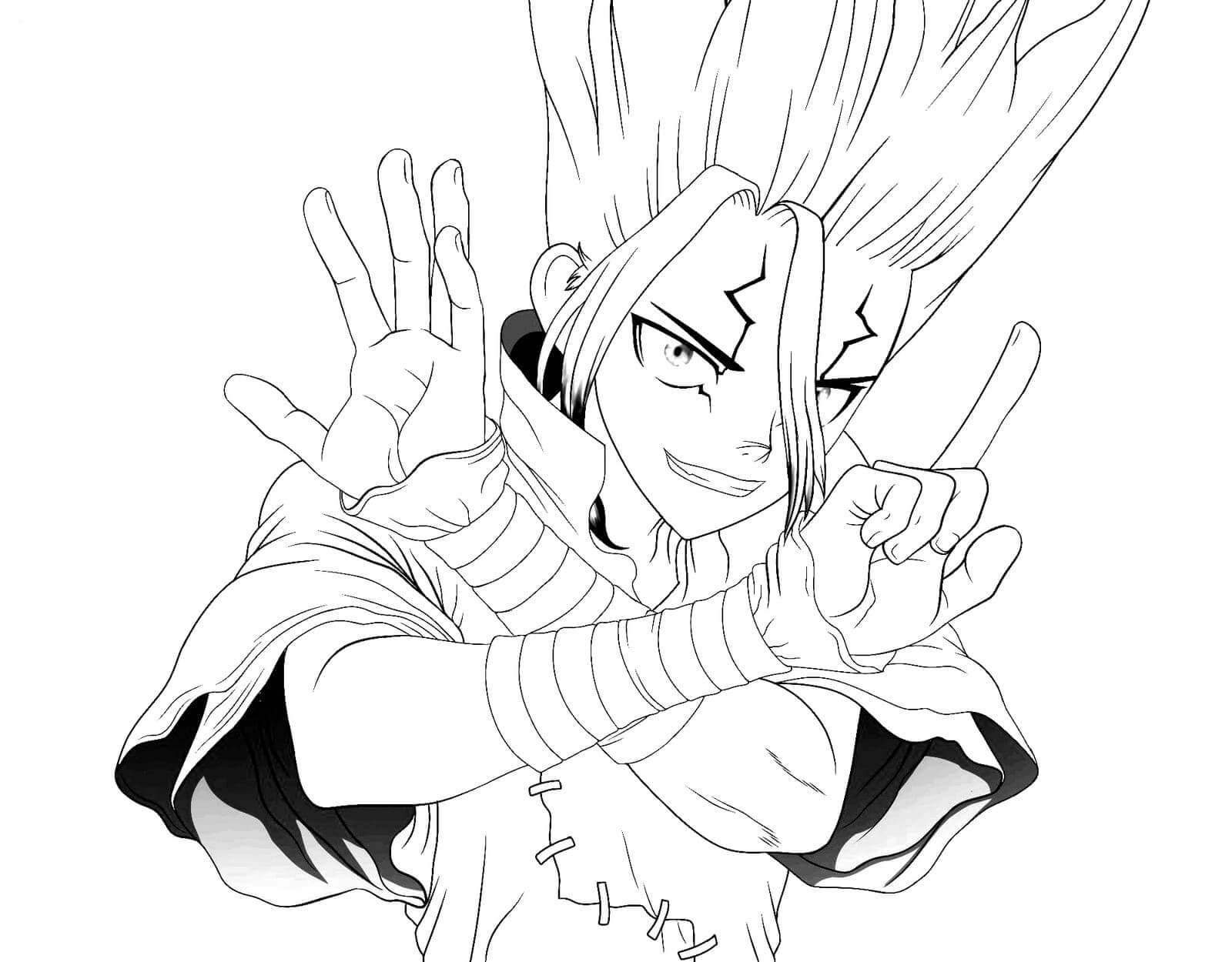 Dibujo de Dr Roca para Colorear