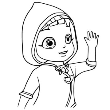 Dibujo de Imgi 13 Friendly Ruby From Rainbow Ruby Coloring Page para Colorear