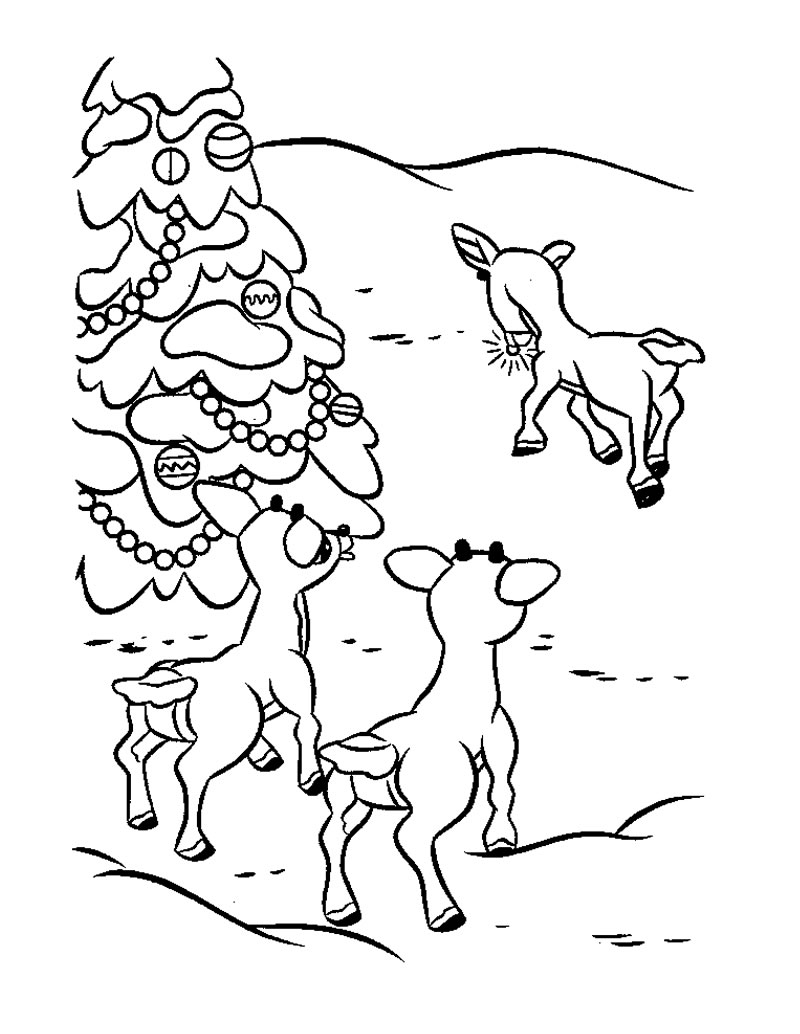 Dibujo de 1582339762 Rudolph Coloring Pages Printable para Colorear