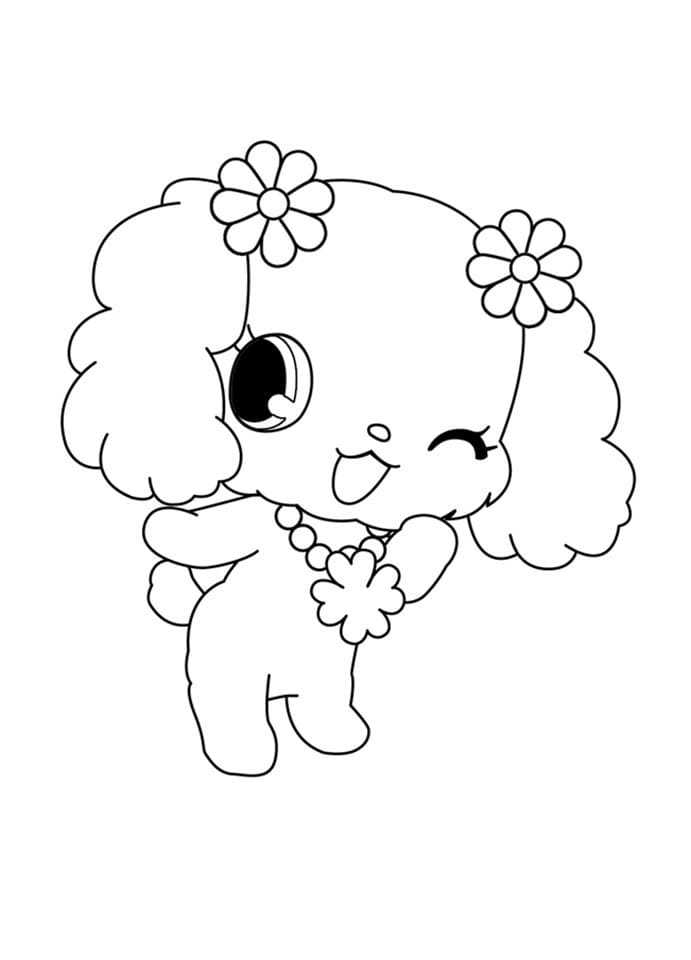 Dibujo de Kawaii para Colorear