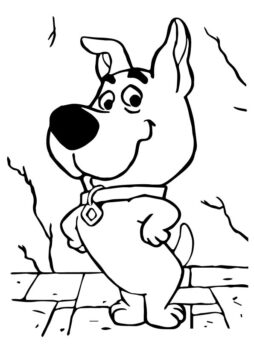 Dibujo de Scrappy Doo para Colorear