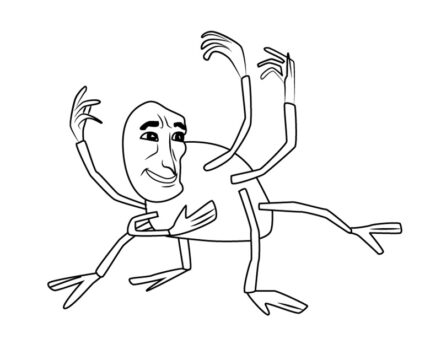 Dibujo de Spiderus de Miss Spider para Colorear