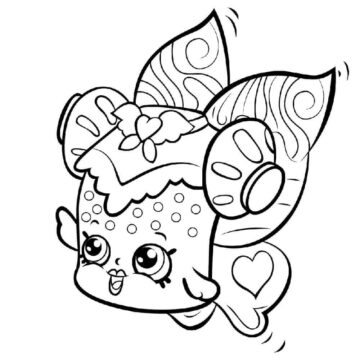 Dibujo de Tienda de Disfraces para Colorear