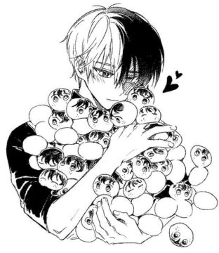 Dibujo de Todoroki Lindo para Colorear