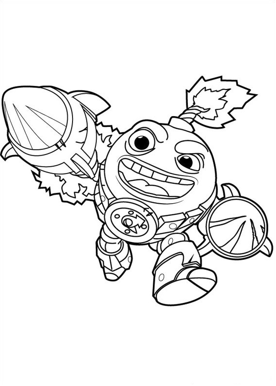 Dibujo de Cuenta Regresiva Divirtiendose para Colorear