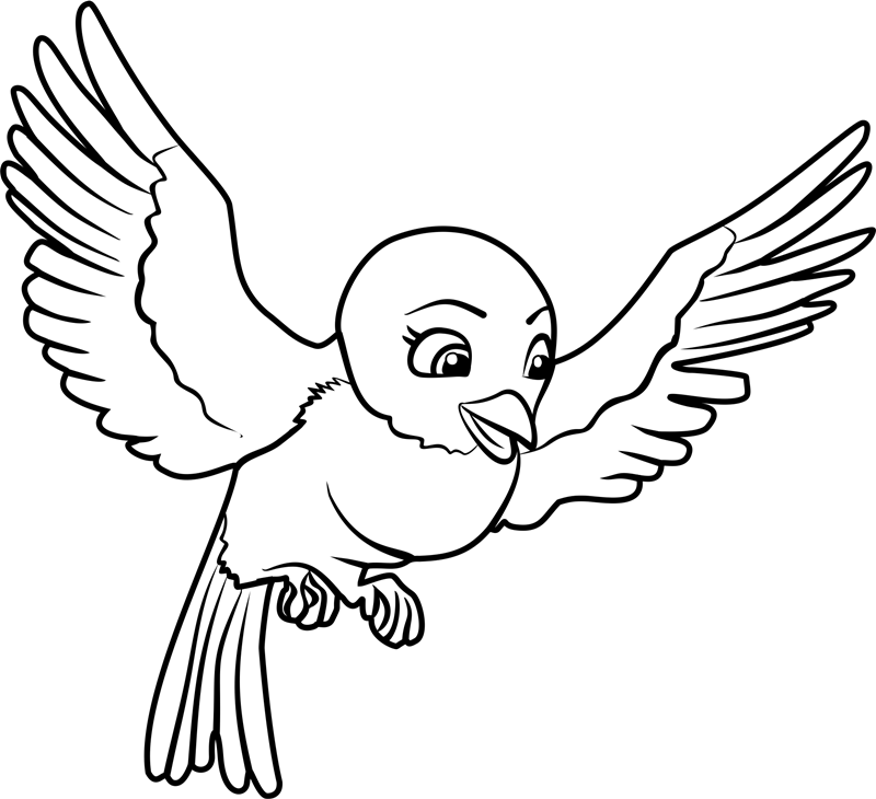 Dibujo de Linda Mia para Colorear