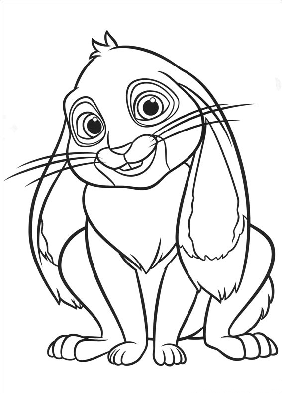 Dibujo de Trebol en Sofía la Primera para Colorear