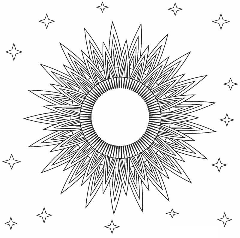 Dibujo de Gran Sol para Colorear