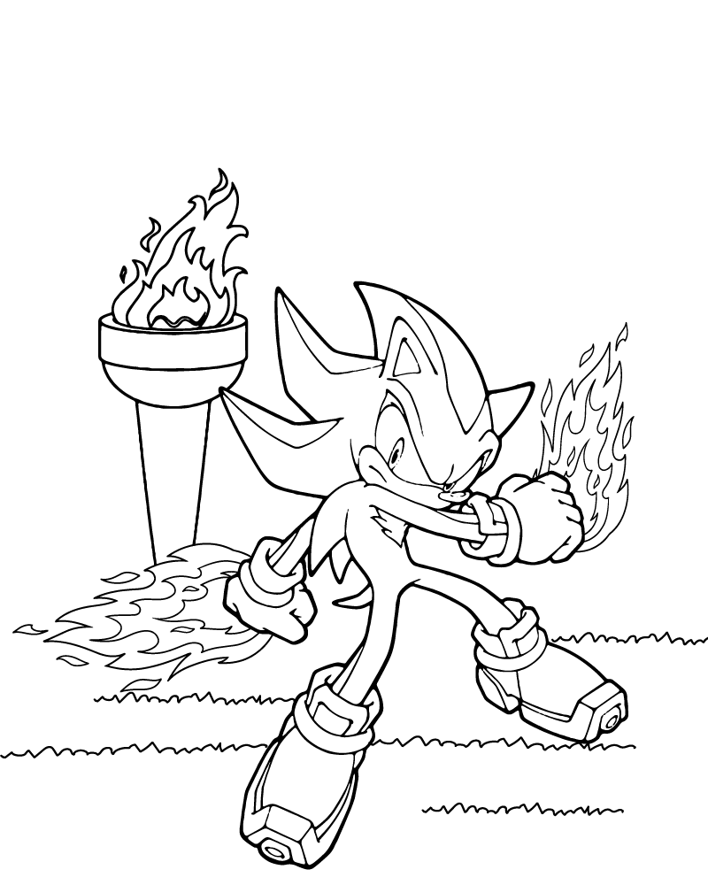 Dibujo de Shadow In Battle Coloring Page para Colorear