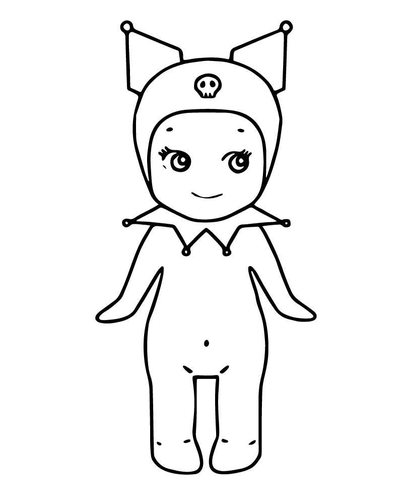 Dibujo de Free Sonny ángel Coloring Page para Colorear