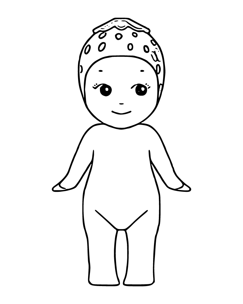 Dibujo de Printable Sonny ángel Coloring Sheet para Colorear