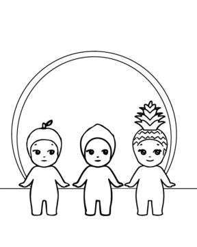 Dibujo de Sonny ángel Limited Edition Coloring Page para Colorear