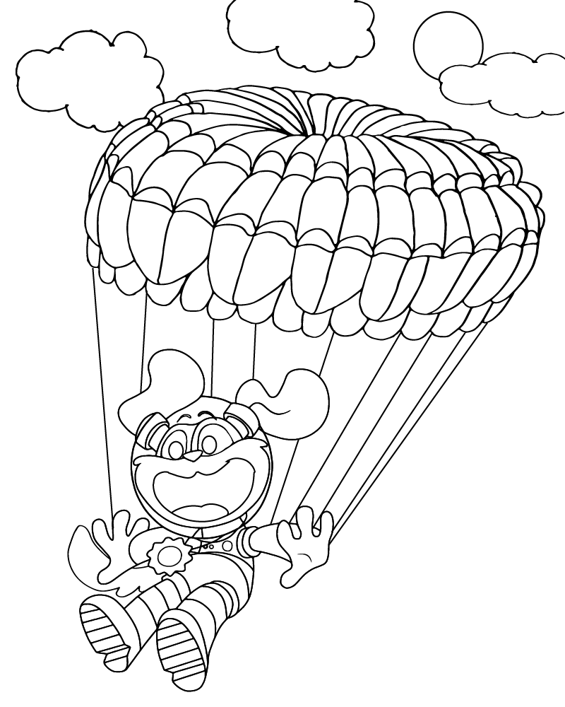 Dibujo de Dogday Free Coloring Page para Colorear