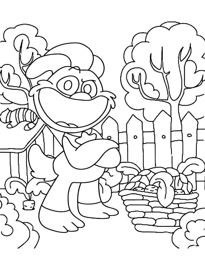 Dibujo de Picky Piggy Coloring Sheet para Colorear