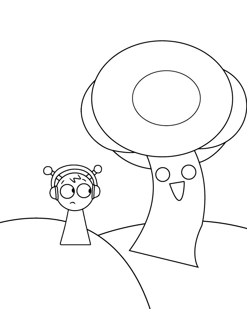 Dibujo de Free Sprunki Coloring Page para Colorear